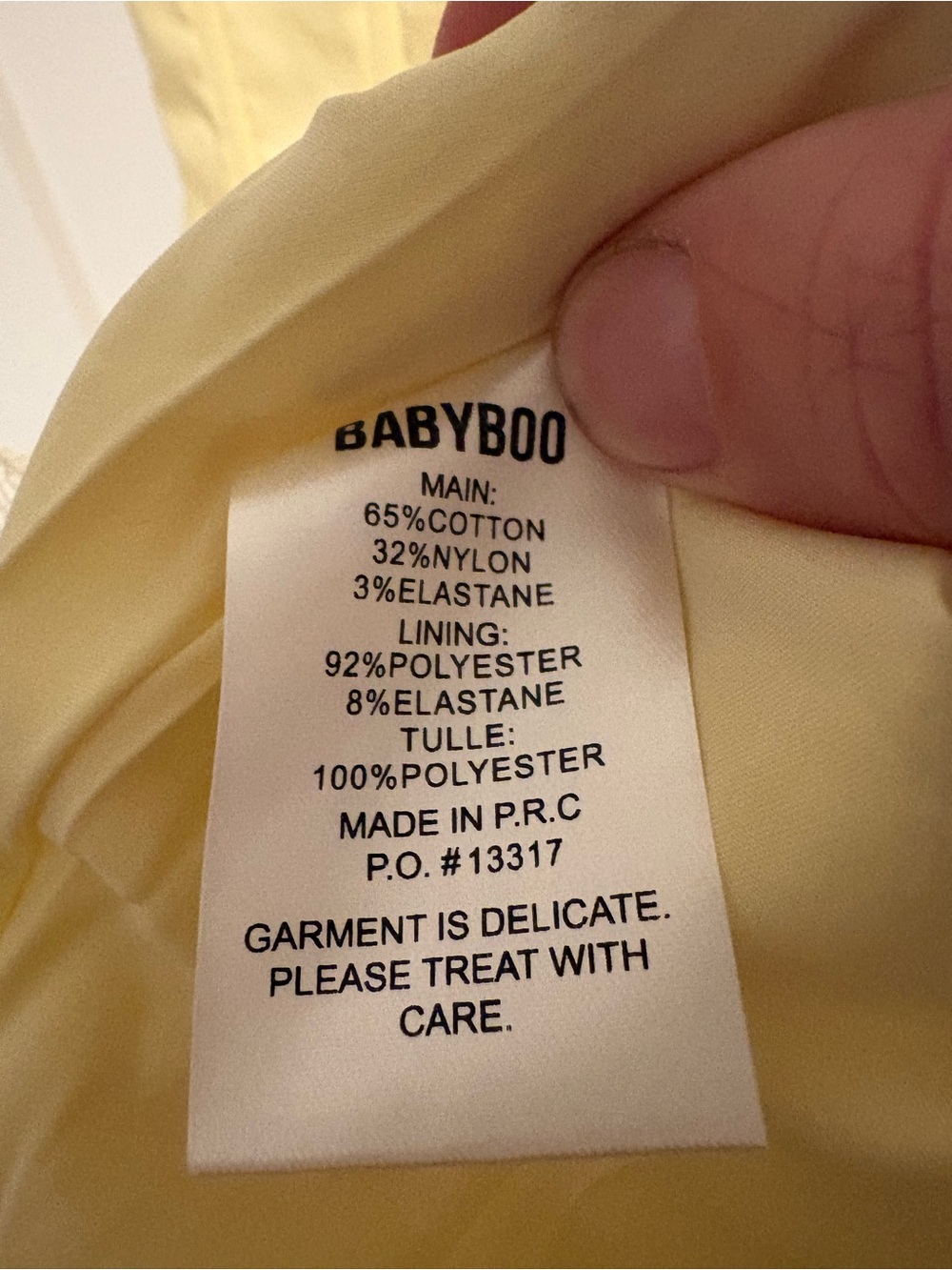 Babyboo MARIELLA MIDI DRESS - LEMON Medium NWT - Picture 6 of 7